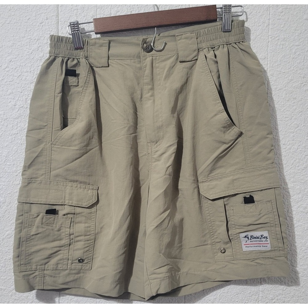 bimini bay Fishing, Outdoor,  shorts, 32,‎ Kahki, Mens, Summer,